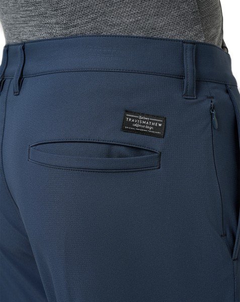 Travis Mathew Wanderlust pantalón de hombre, mood indigo