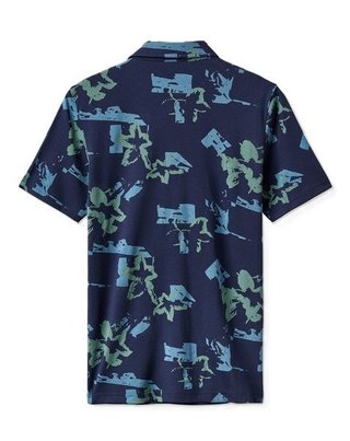 Travis Mathew Favorite Hello polo de hombre, total eclipse