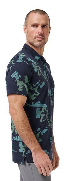Travis Mathew Favorite Hello polo de hombre, total eclipse