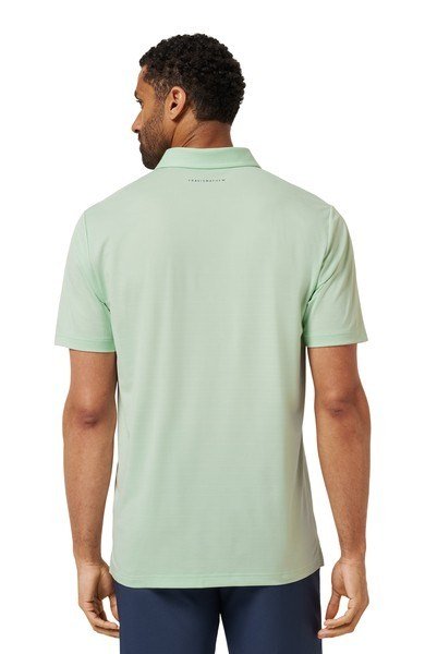 Travis Mathew River Boat polo de hombre, aqua foam