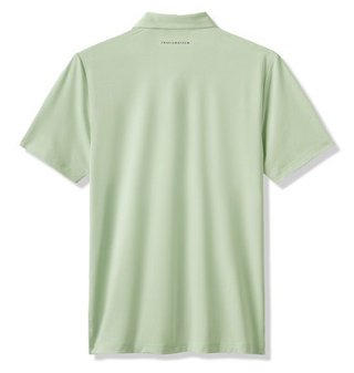 Travis Mathew River Boat polo de hombre, aqua foam