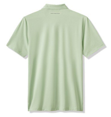 Travis Mathew River Boat polo de hombre, aqua foam