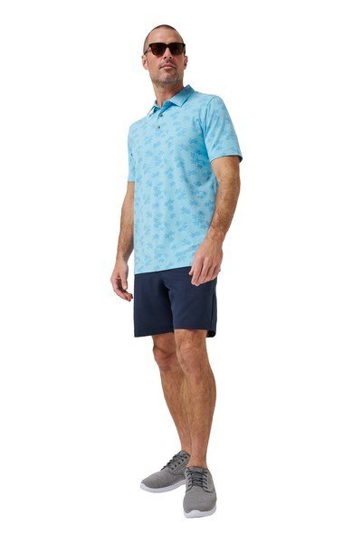 Travis Mathew Port Day polo para hombre, air blue