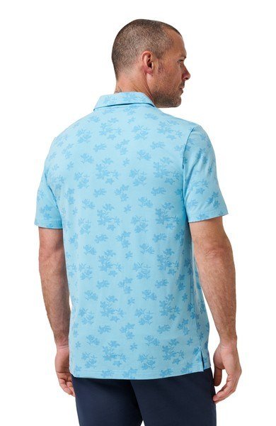 Travis Mathew Port Day polo para hombre, air blue