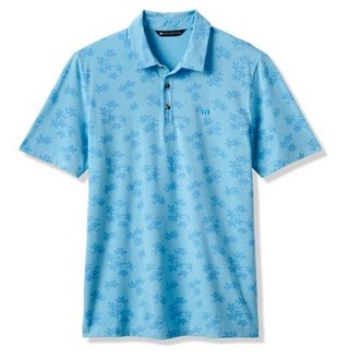 Travis Mathew Port Day polo para hombre, air blue