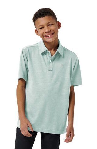 Travis Mathew The Heater polo junior, eggshell blue