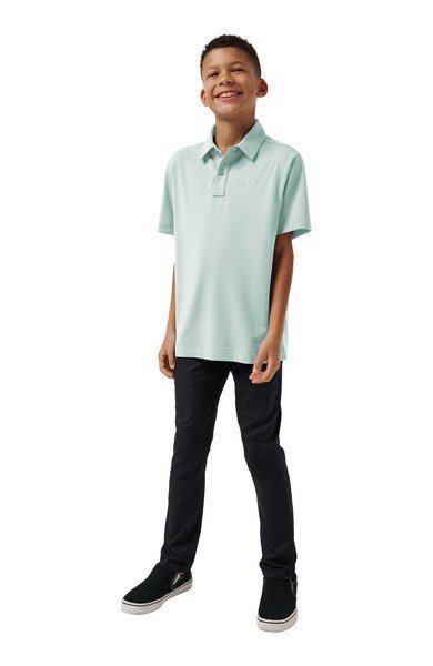 Travis Mathew The Heater polo junior, eggshell blue