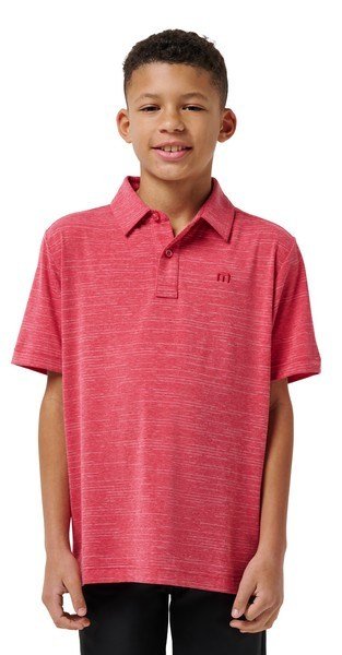 Travis Mathew The Heater polo junior, heather scooter