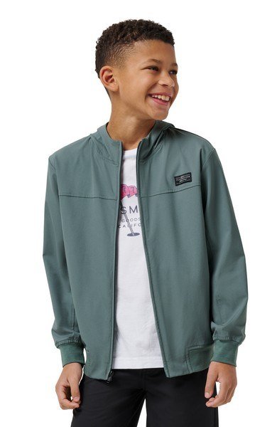 Travis Mathew Wanderlust junior sudadera con capucha, balsam green