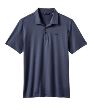 Travis Mathew Featherweight Performance polo de hombre, total eclipse