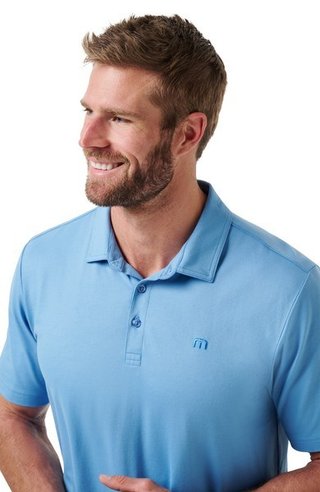 Travis Mathew Featherweight Performance polo de hombre, pacific coast