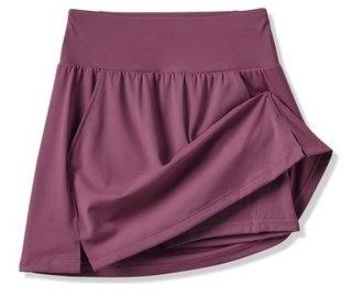 Travis Mathew Game Set Match Moveknit falda pantalón de mujer, damson