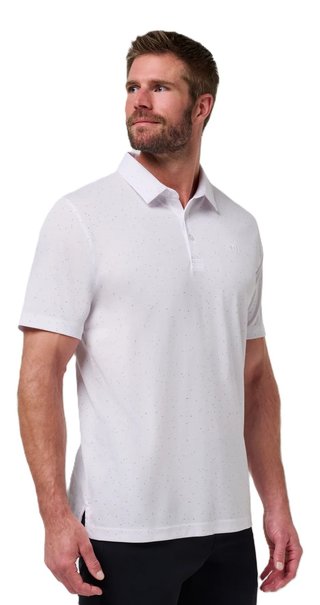 Travis Mathew Special Trip polo de hombre, blanco