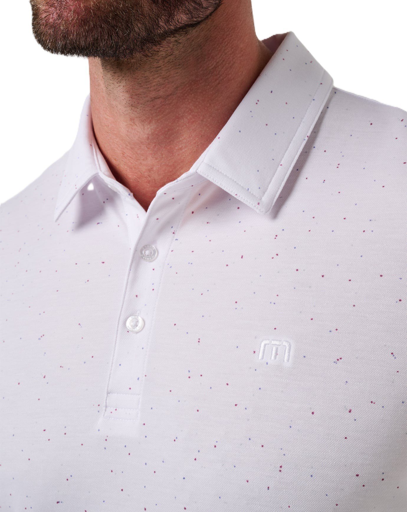 Travis Mathew Special Trip polo de hombre, blanco