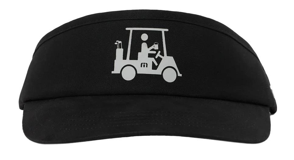 Travis Mathew Mapes visera de hombre, negro