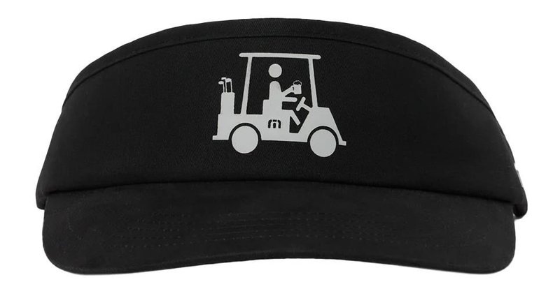 Travis Mathew Mapes visera de hombre, negro