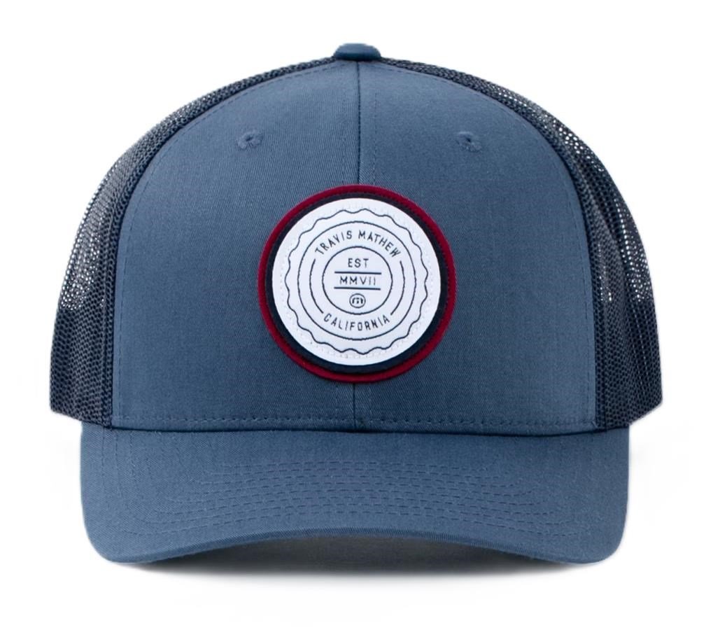 Travis Mathew The Patch junior gorra, azul oscuro