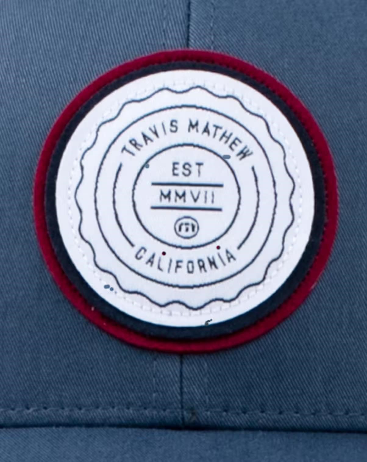 Travis Mathew The Patch junior gorra, azul oscuro