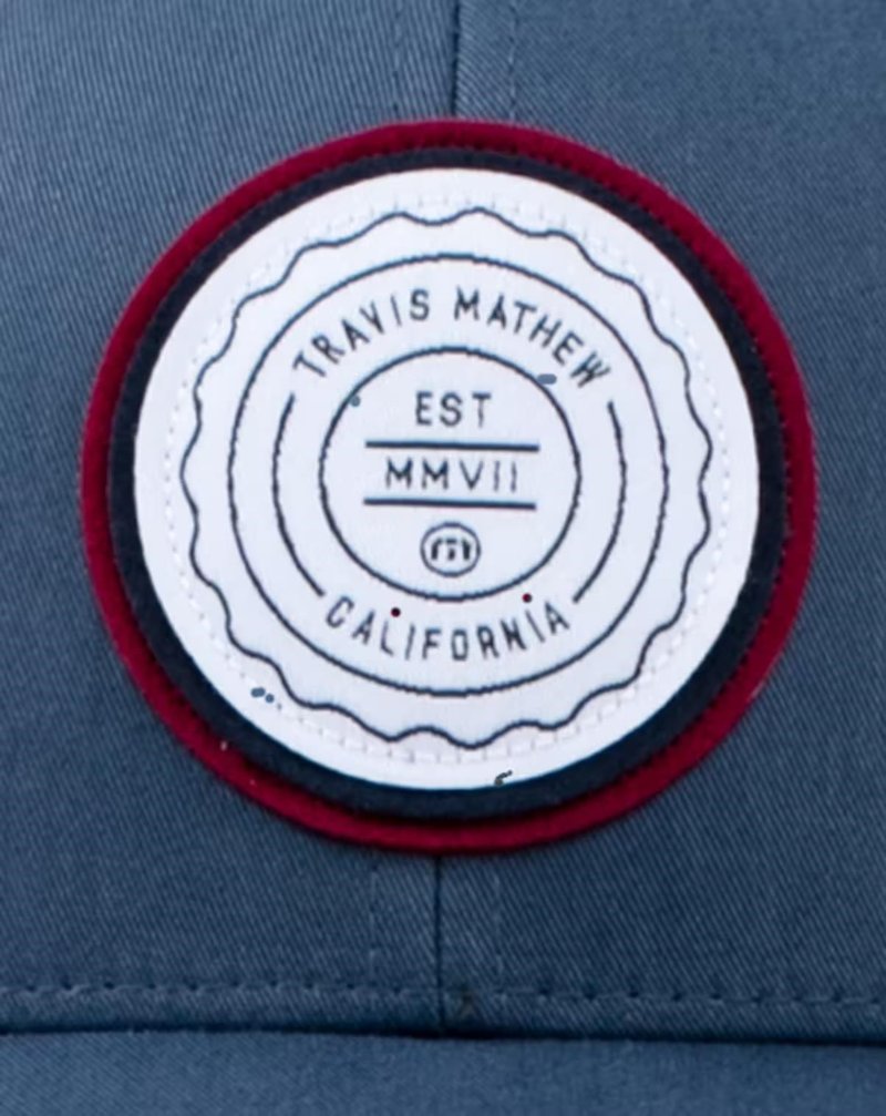 Travis Mathew The Patch junior gorra, azul oscuro