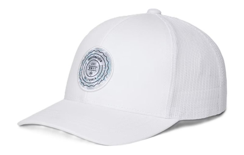 Travis Mathew The Patch Floral junior gorra, blanca