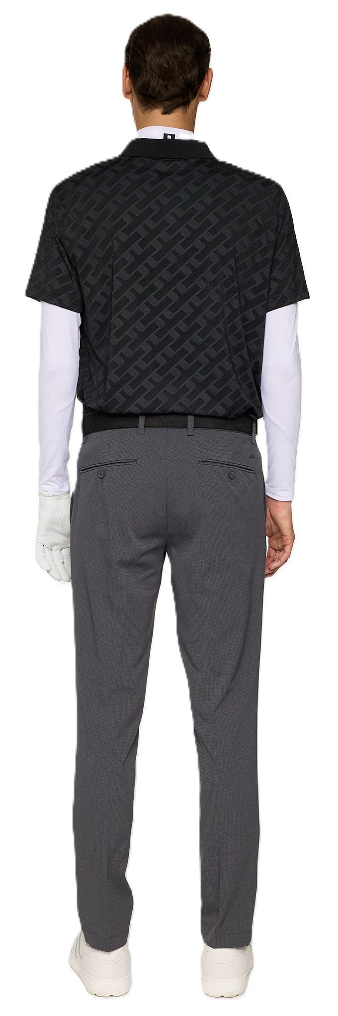 J.Lindeberg Vent pantalones de hombre, asphalt