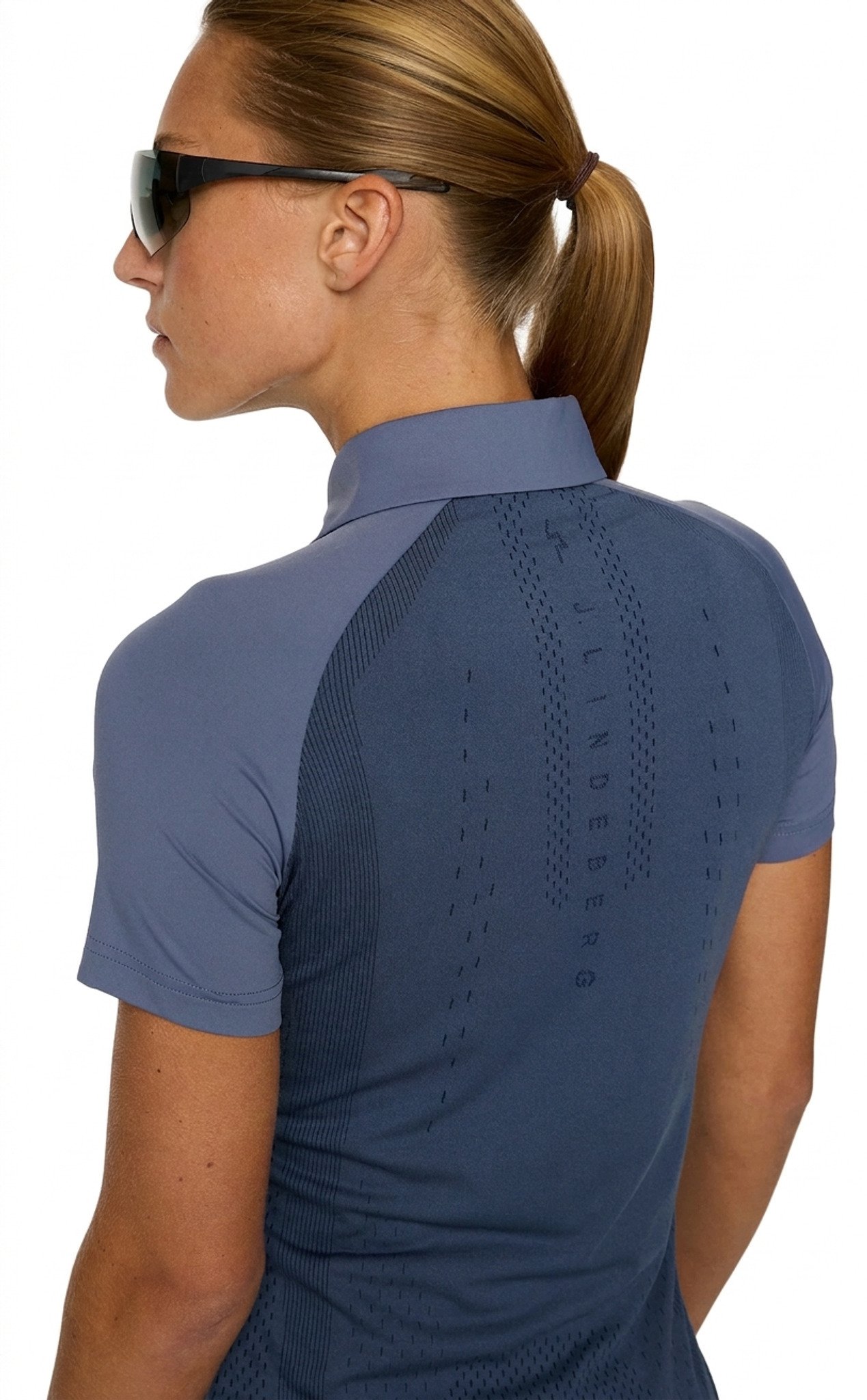 J.Lindeberg Bobi polo de mujer, vintage indigo