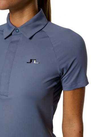 J.Lindeberg Bobi polo de mujer, vintage indigo
