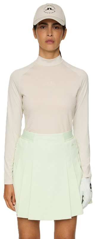 J.Lindeberg Darla Hybrid Knit suéter de mujer, moonbeam