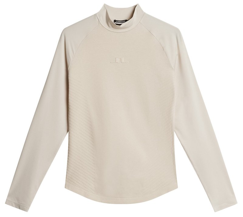 J.Lindeberg Darla Hybrid Knit suéter de mujer, moonbeam