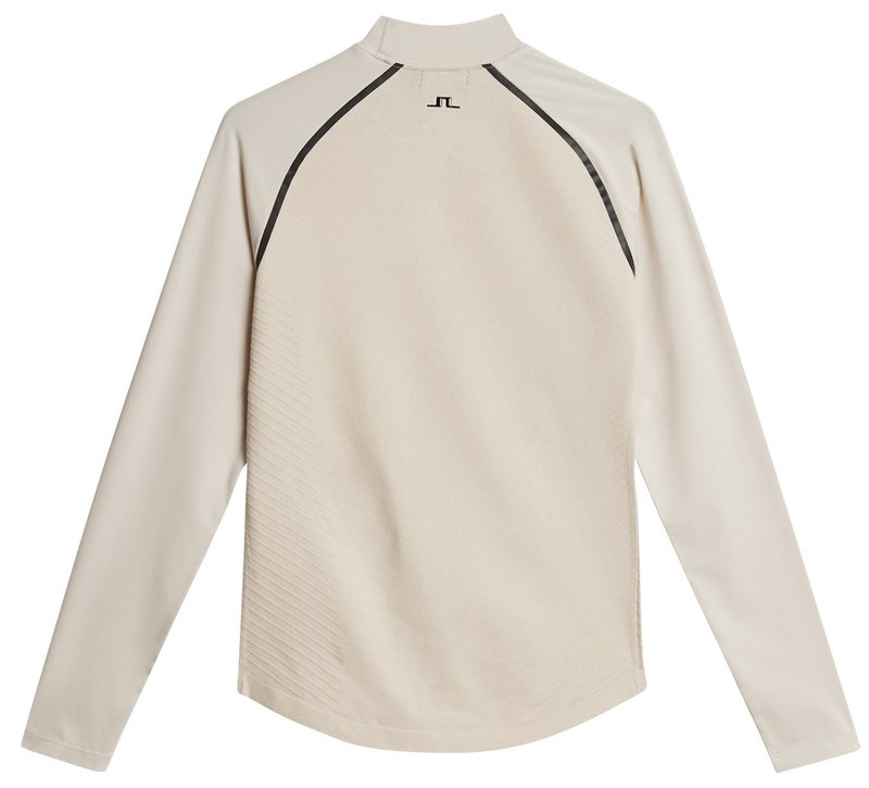 J.Lindeberg Darla Hybrid Knit suéter de mujer, moonbeam