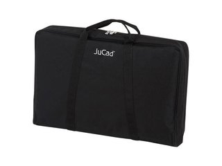 JuCad Titan trolley manual de 2 ruedas + bolsa de transporte JTT, titanio