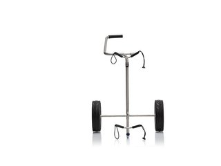 JuCad Titan trolley manual de 2 ruedas + bolsa de transporte JTT, titanio