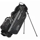 JuCad Waterproof 2in1 stand bag, negro/titanio