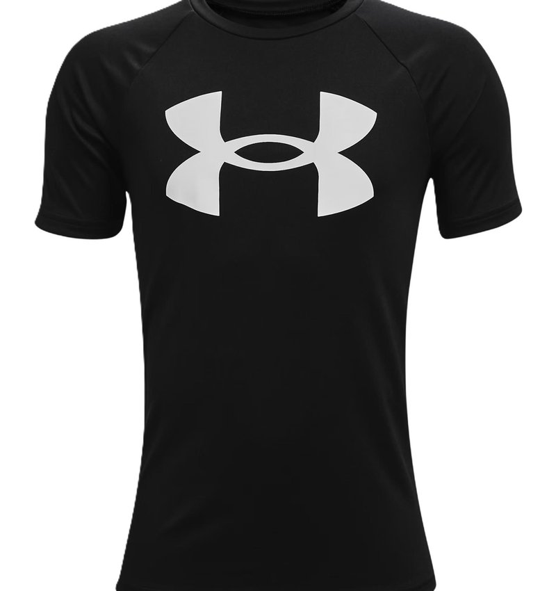 Under Armour Tech Big Logo camiseta de niño, negra