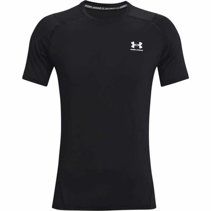 Under Armour HeatGear Fitted S camiseta de hombre, negra