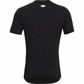 Under Armour HeatGear Fitted S camiseta de hombre, negra