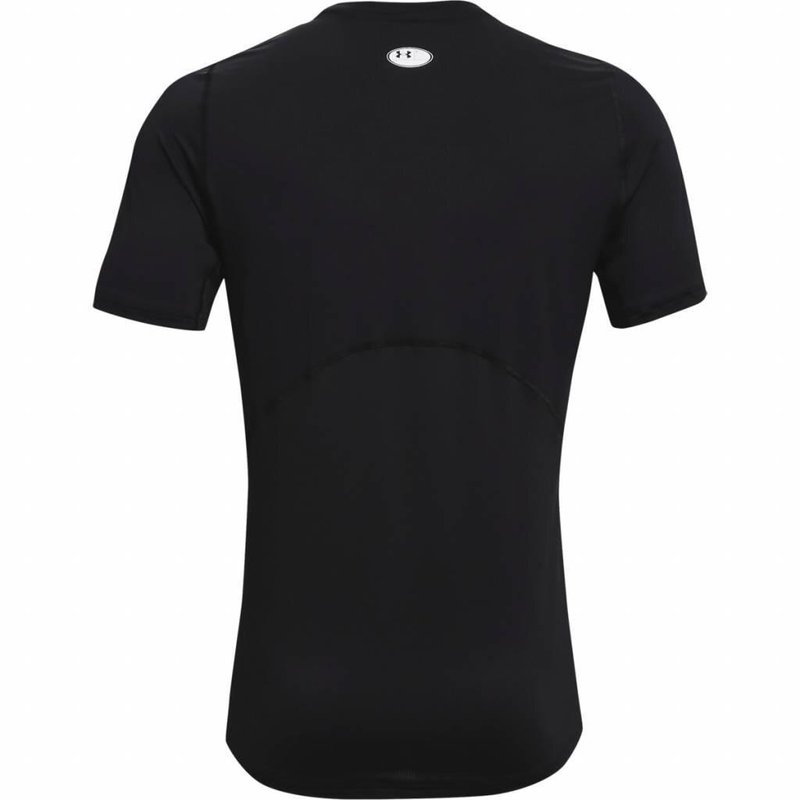 Under Armour HeatGear Fitted S camiseta de hombre, negra