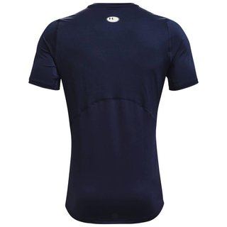 Under Armour HG Fitted SS camiseta de hombre, midnight navy