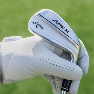 Callaway Apex Ti Fusion Plated hierros de hombre, grafito