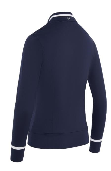 Callaway Thermal Long Sleeve Colourblock camiseta de manga larga para mujer, peacoat