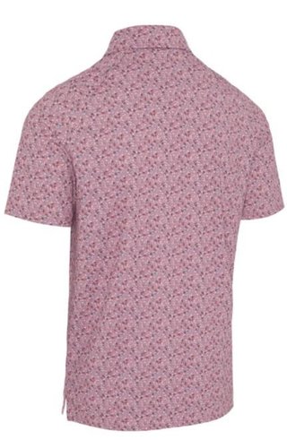 Callaway Novelty Confetti Print polo de hombre, mesa rose