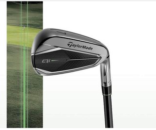 TaylorMade Qi Gunmetal Edition hierros de hombre, acero