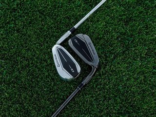 TaylorMade Qi Gunmetal Edition hierros de hombre, acero