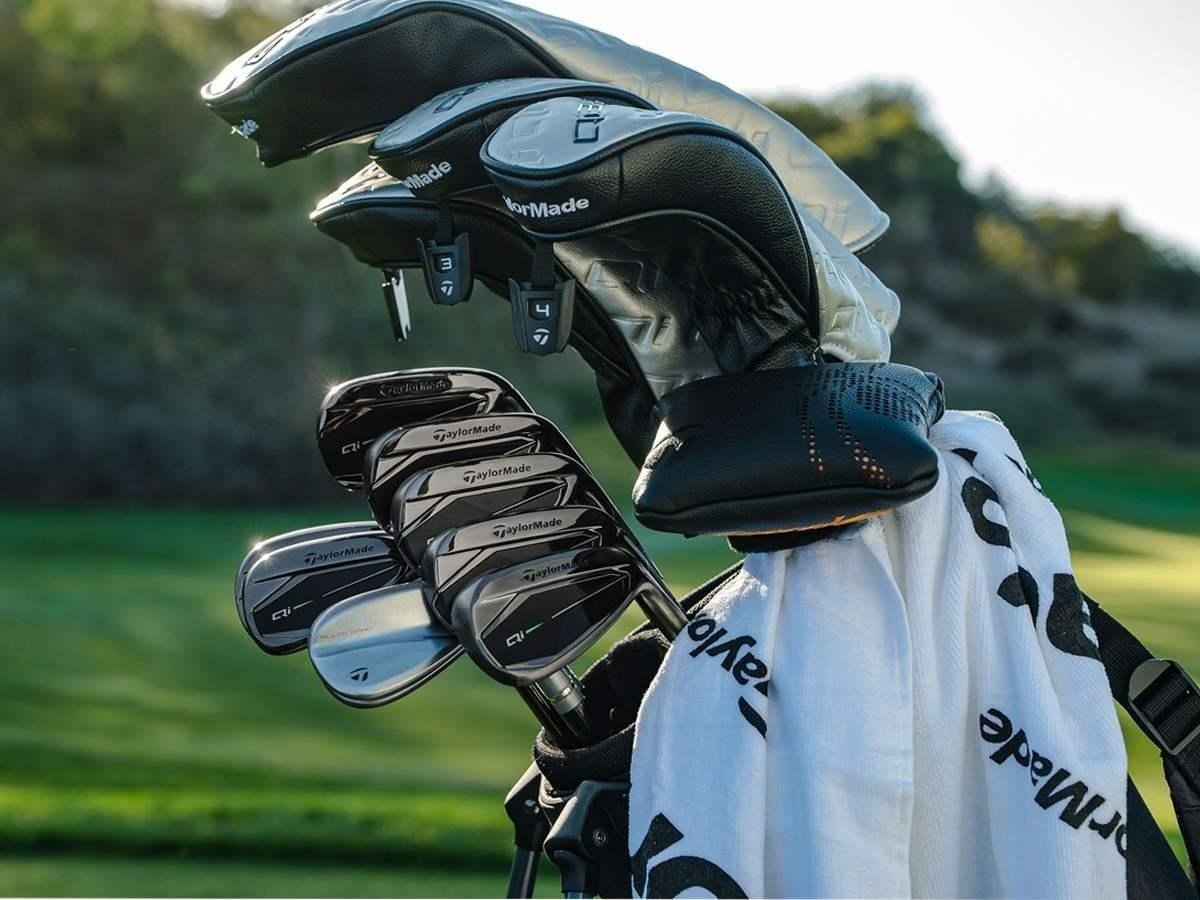 TaylorMade Qi Gunmetal Edition hierros de hombre, acero