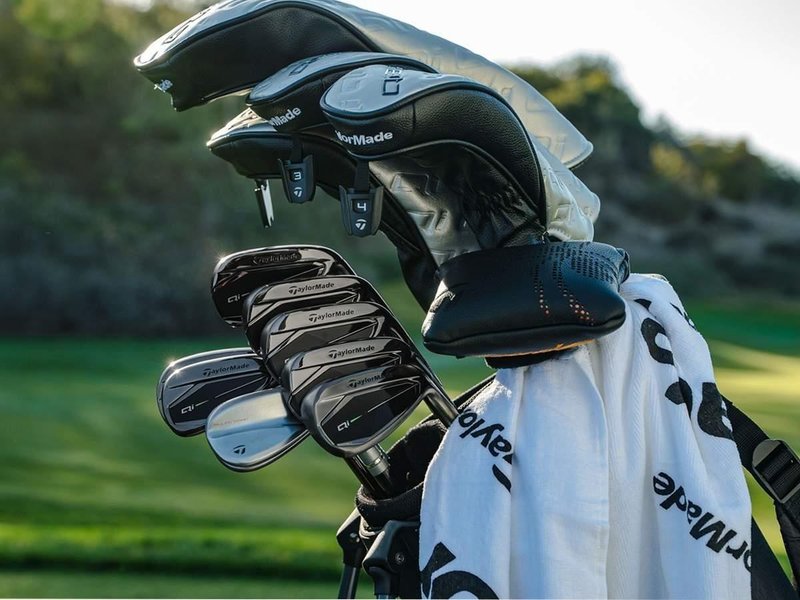 TaylorMade Qi Gunmetal Edition hierros de hombre, acero
