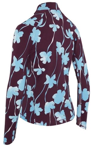 Callaway Stemmed Floral Sun Protection camiseta de mujer, potent purple