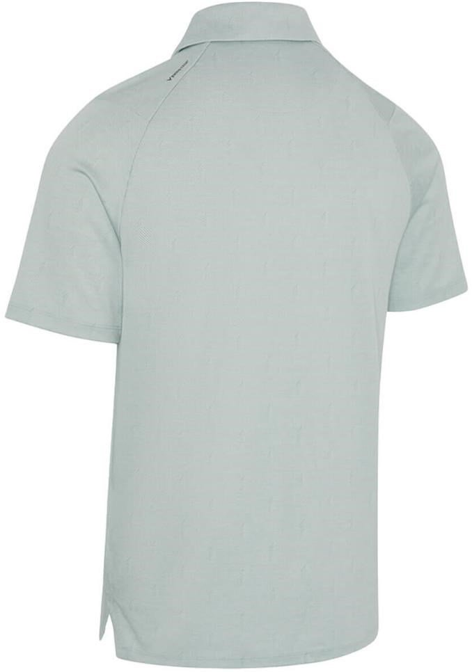 Callaway Chev Twill Jacquard polo de hombre, aquifer