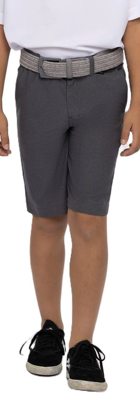 Travis Mathew Sand Harbor junior pantalones cortos, heather dark grey