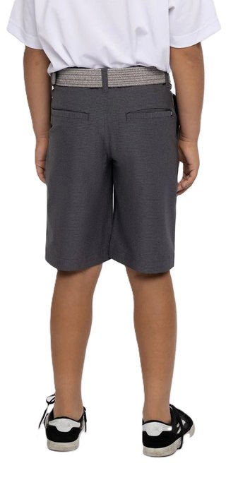 Travis Mathew Sand Harbor junior pantalones cortos, heather dark grey