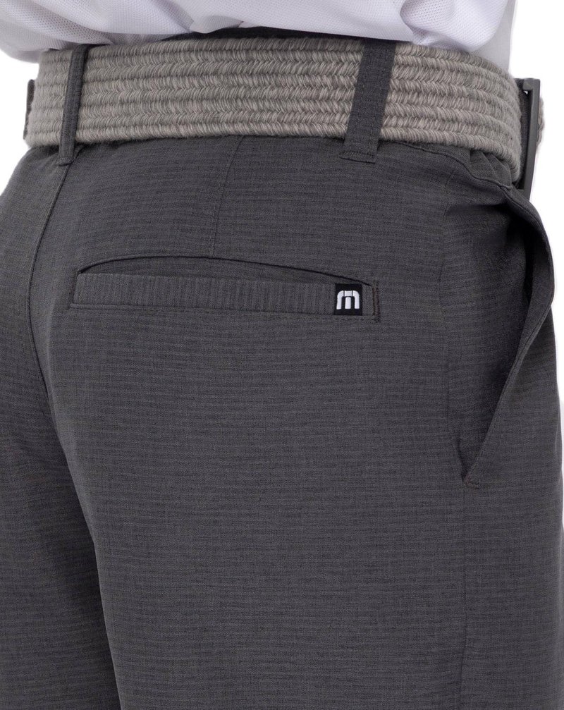 Travis Mathew Sand Harbor junior pantalones cortos, heather dark grey
